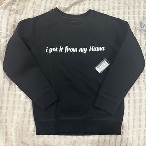 Brunette the Label - I got it from my mama girls Crewneck